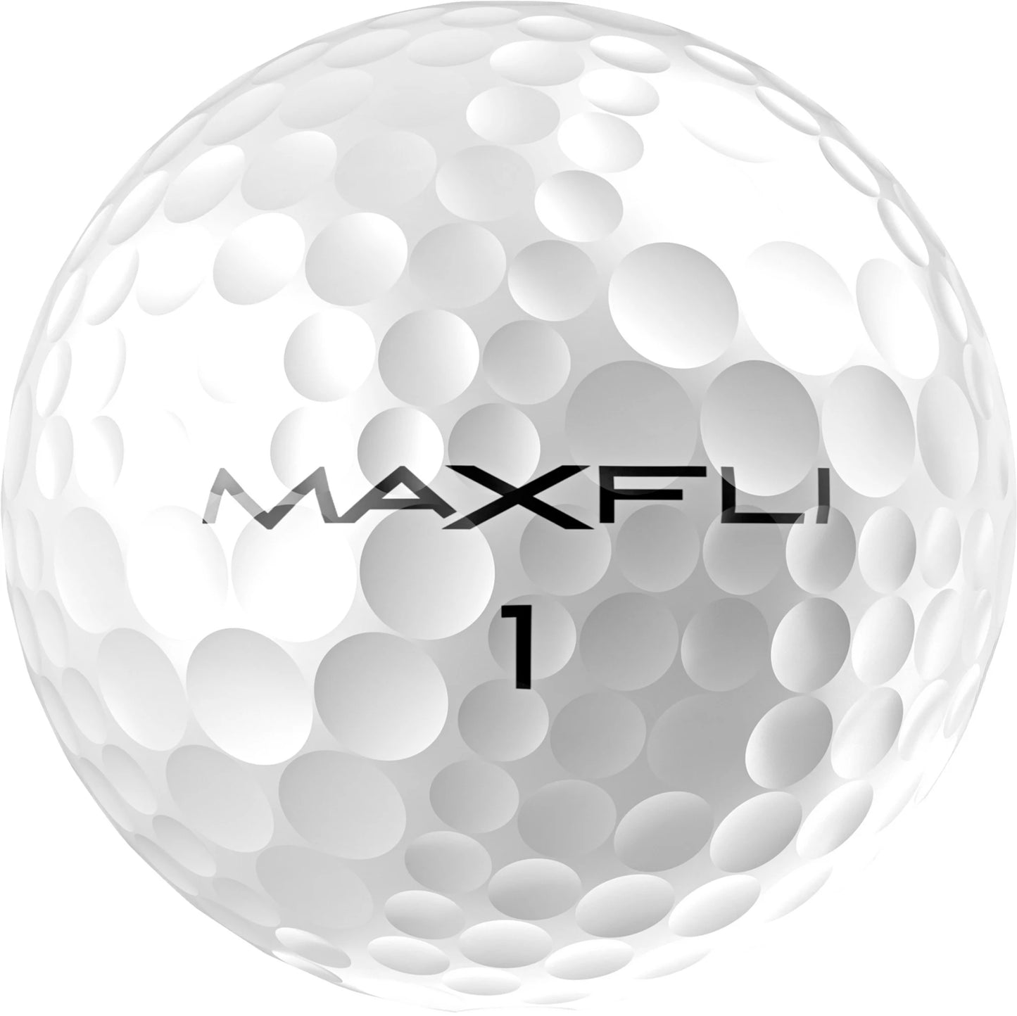Maxfli Straightfli Gloss White Golf Balls - 4 Dozen for the price of 3