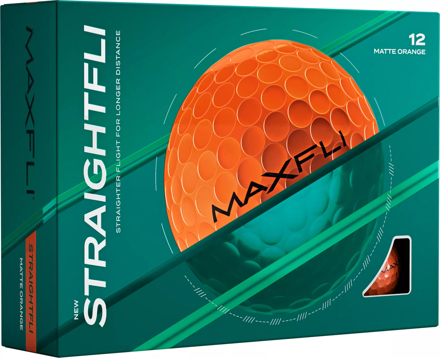 Maxfli Straightfli 2025 - 3 Colours Available - 12 Balls