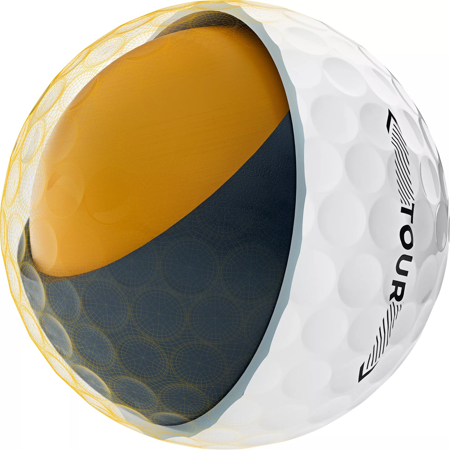 Maxfli Tour Gloss White 2025 - 24 Balls