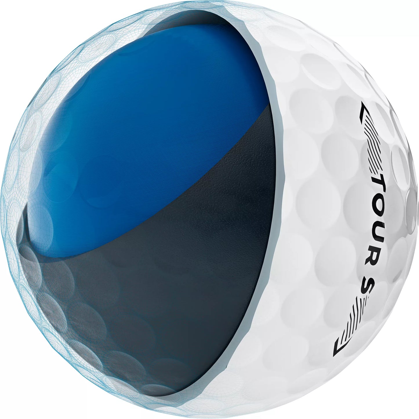 Maxfli Tour S 2025 - Gloss White - 12 Balls