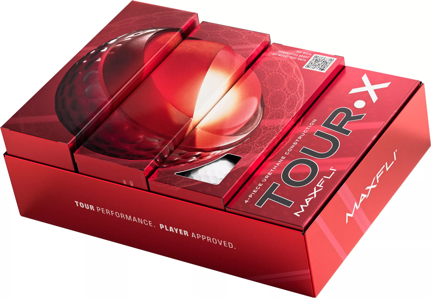 Maxfli Tour X 2025 - Gloss White - 12 Balls - SOLD OUT- NEW STOCK ARRIVING LATE OCTOBER - PRE-ORDER NOW