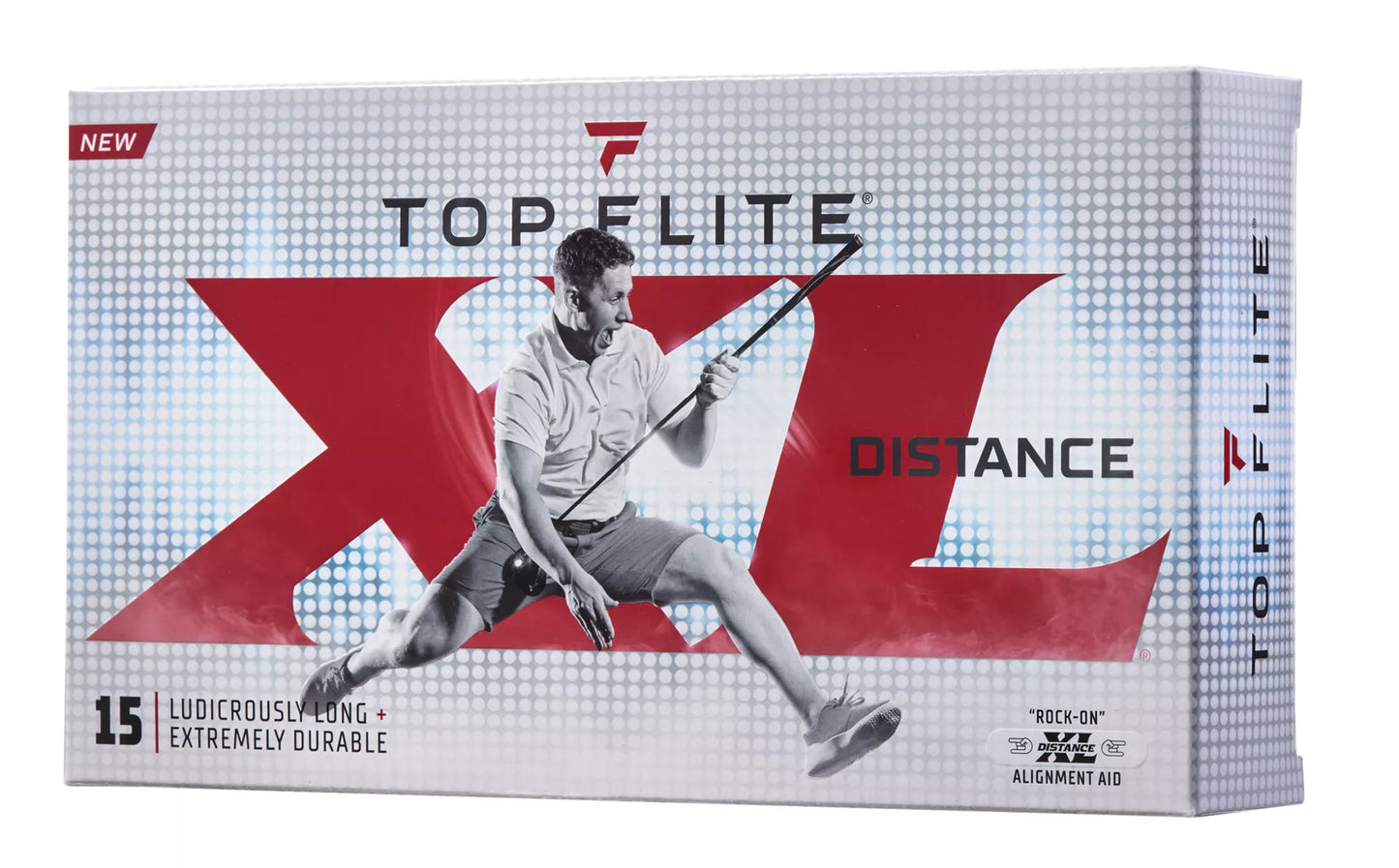 Top Flite 2022 XL Distance Gloss White - 15 Balls
