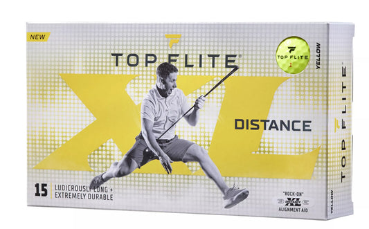 Top Flite 2022 XL Distance Yellow - 15 Balls
