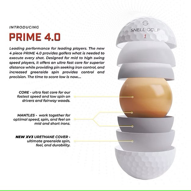 Snell Prime 4.0 - 48 balls