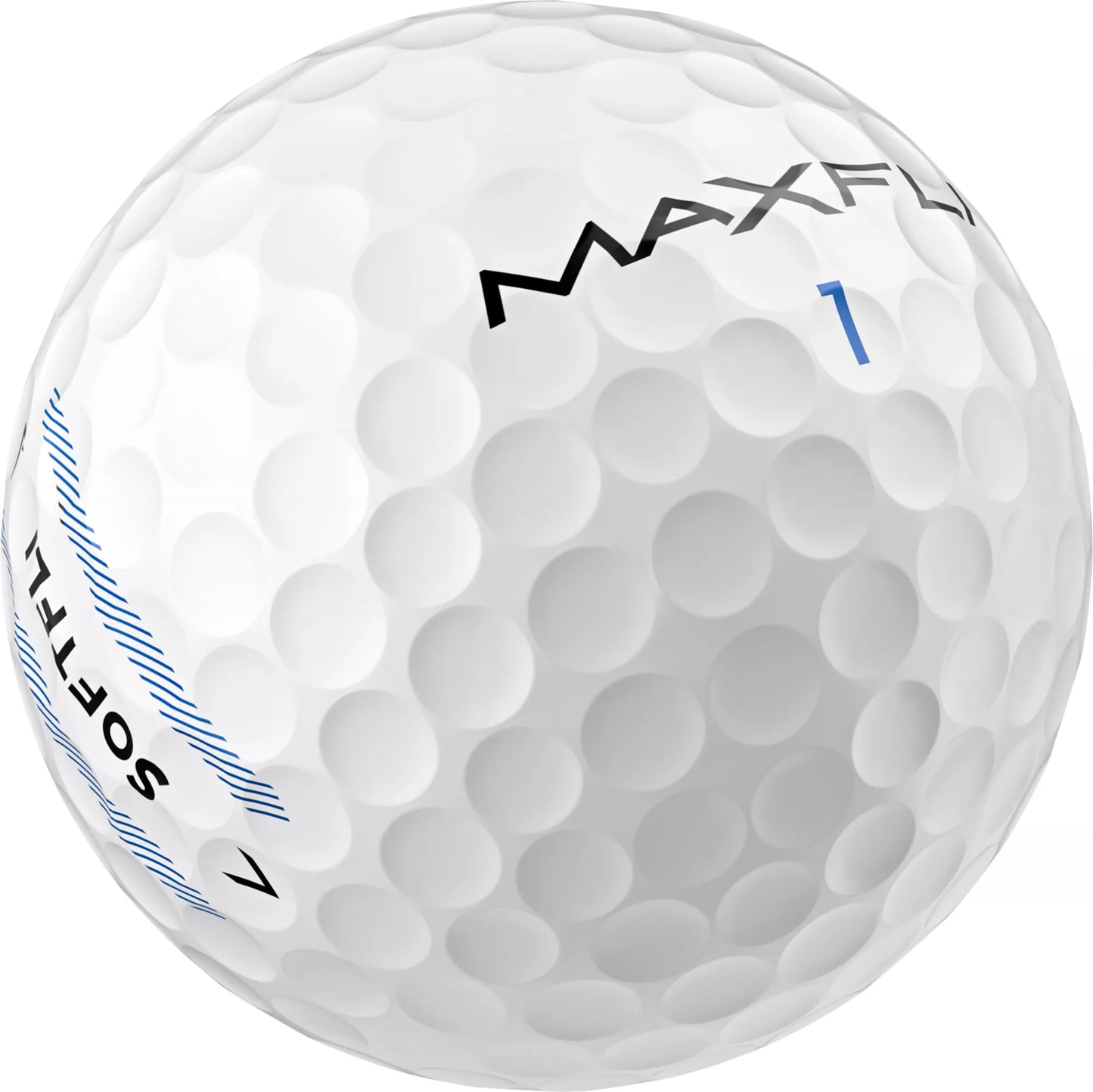 Maxfli Softfli 2025 Gloss White - 12 Balls
