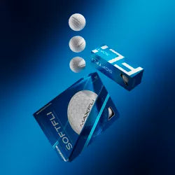 Maxfli Softfli 2025 Gloss White - 12 Balls
