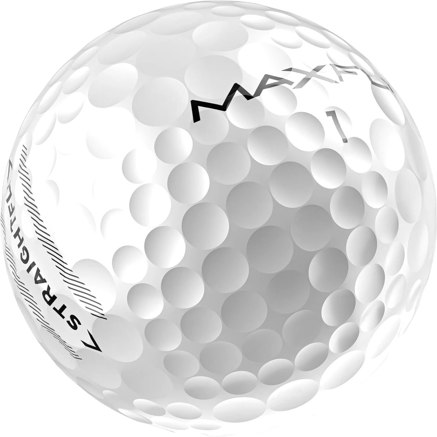 Maxfli Straightfli Gloss White Golf Balls - 4 Dozen for the price of 3
