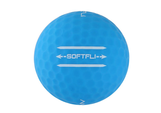 Maxfli Softfli Matte Blue - 3 Balls