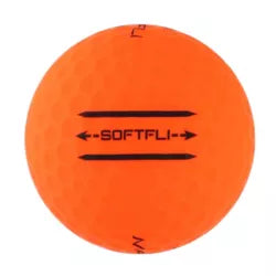 Maxfli Softfli Matte Orange - 3 Balls