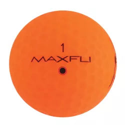 Maxfli Softfli Matte Orange - 3 Balls