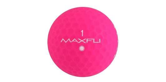 Maxfli Softfli Matte Pink - 3 Balls