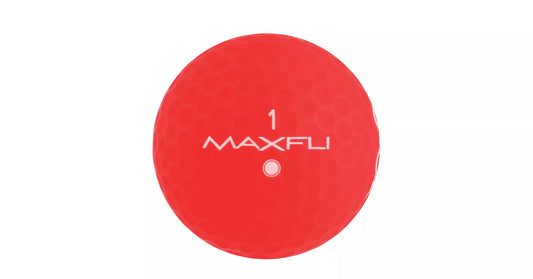 Maxfli Softfli Matte Red - 3 Balls