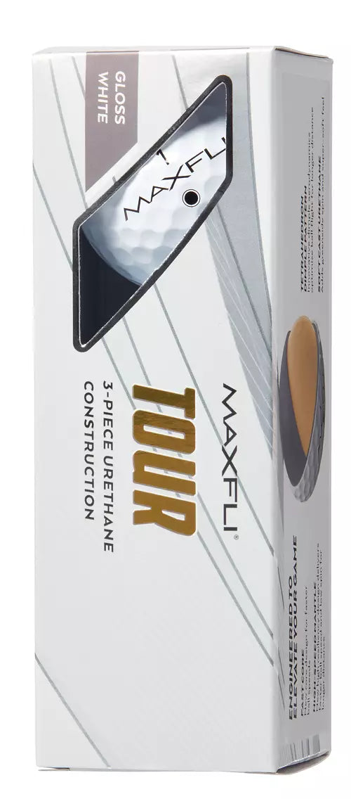 Maxfli Tour Gloss White - 12 Balls